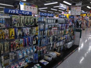 ハサミ売り場 ヨドバシカメラさいたま新都心店