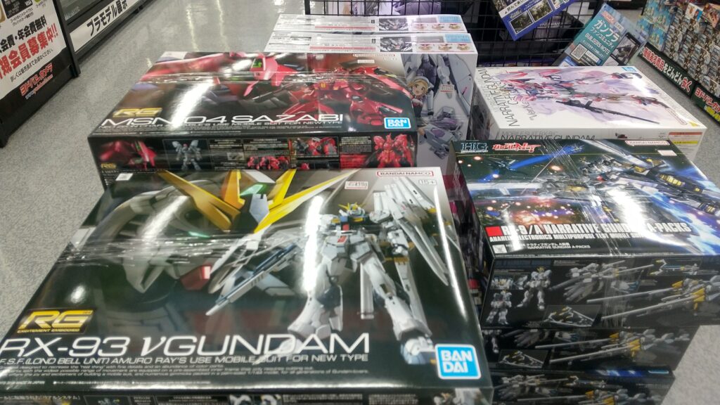 ガンプラ売場 ヨドバシカメラさいたま新都心店