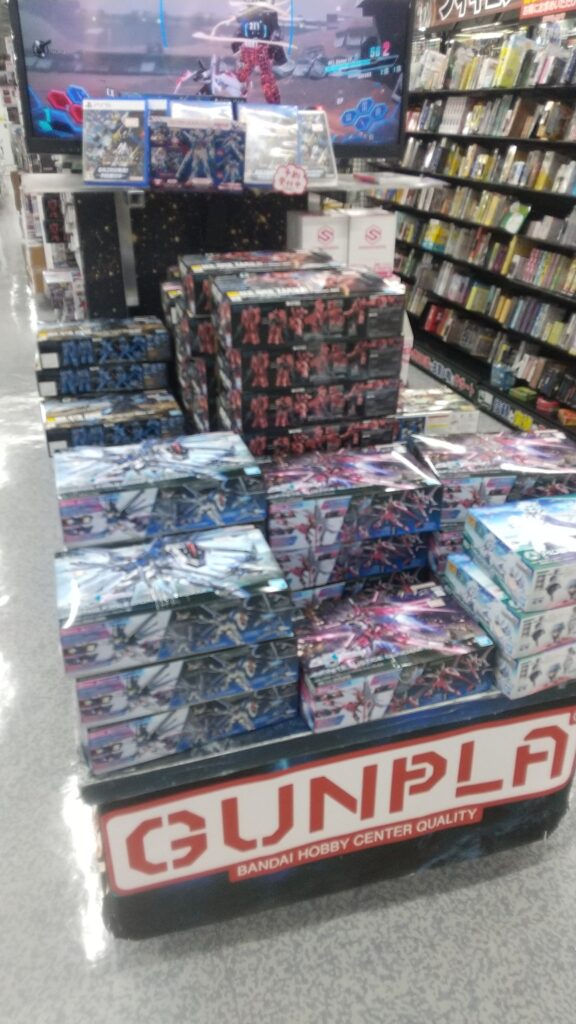 ガンプラ売場 ヨドバシカメラさいたま新都心店